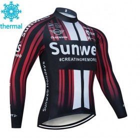 Cykeltrøje 2020 Team Sunweb Viter Thermal Fleece N003